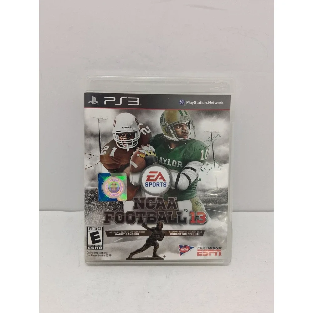 NCAA Football 13 Sony PlayStation 3 PS3 EA Sports Barry Sanders RGIII Case